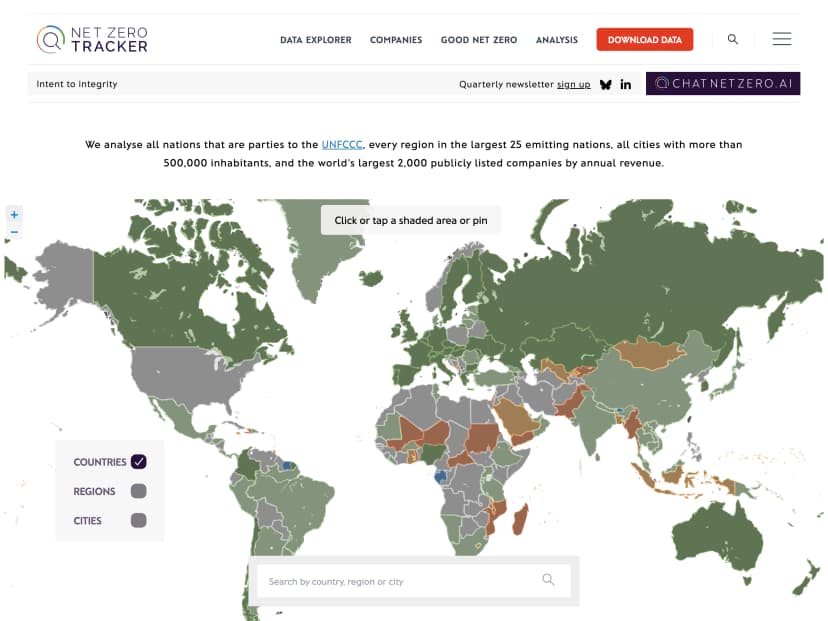 Net Zero Tracker