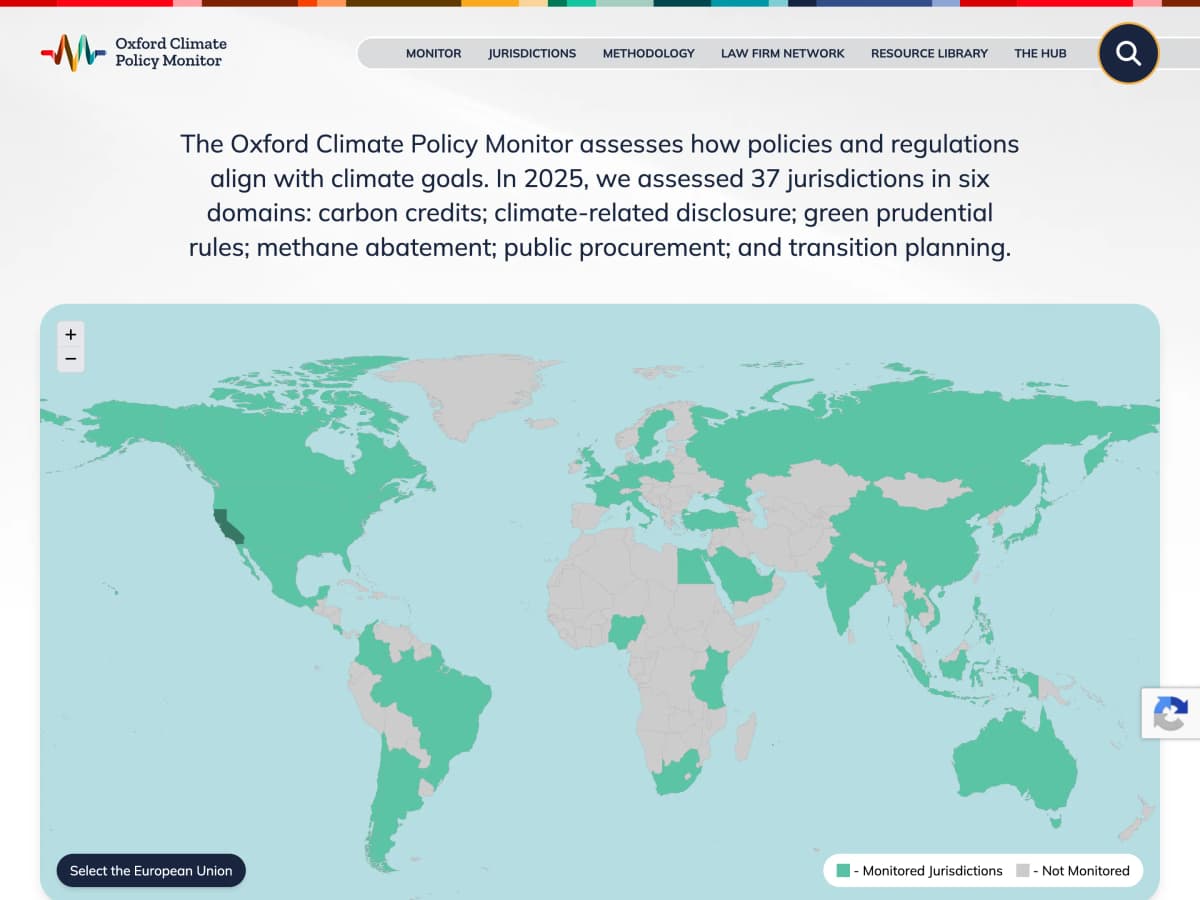 Climate Policy Monitor