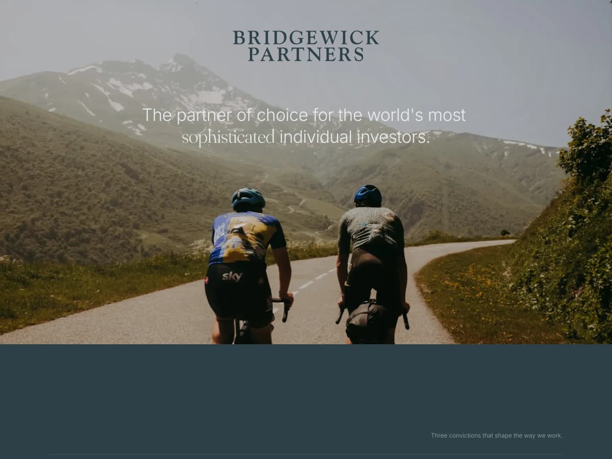 Bridgewick Partners goes live