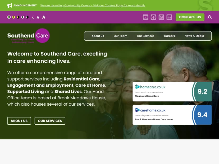 Southend Care goes live