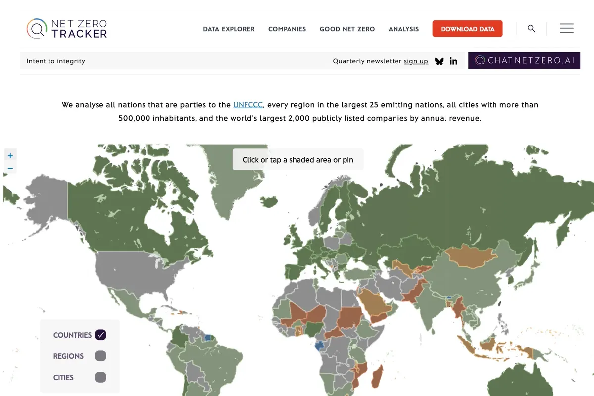 Net Zero Tracker