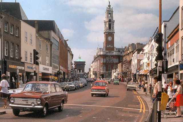 High Street in Colchester, Essex